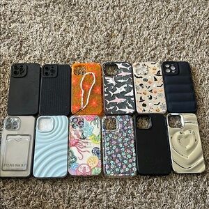 Colorful iPhone Cases with Textured and Patterned Designs